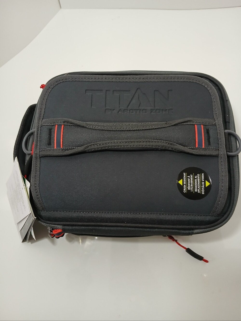 TITAN Expandable Lunch Bag Color Grey